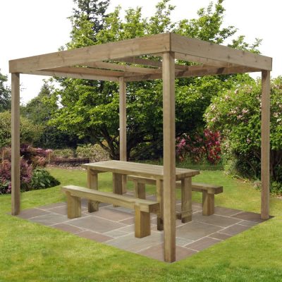 Ahşap Pergola 01