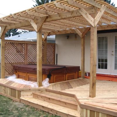 Ahşap Pergola 25